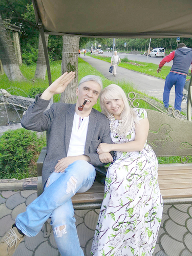 Анжелика Рута и Вадим Полушкин